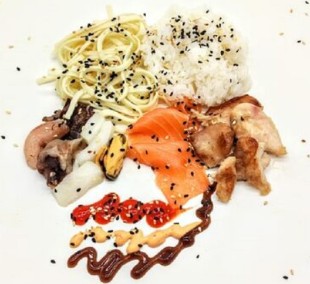 Лапша Удон с морепродуктами