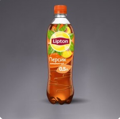 Чай Черный Персик Липтон 0,5л