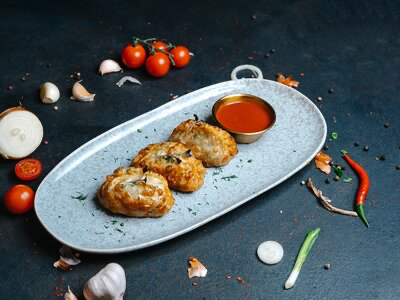 Манты жареные