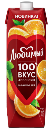 Сок Апельсин 1 л.