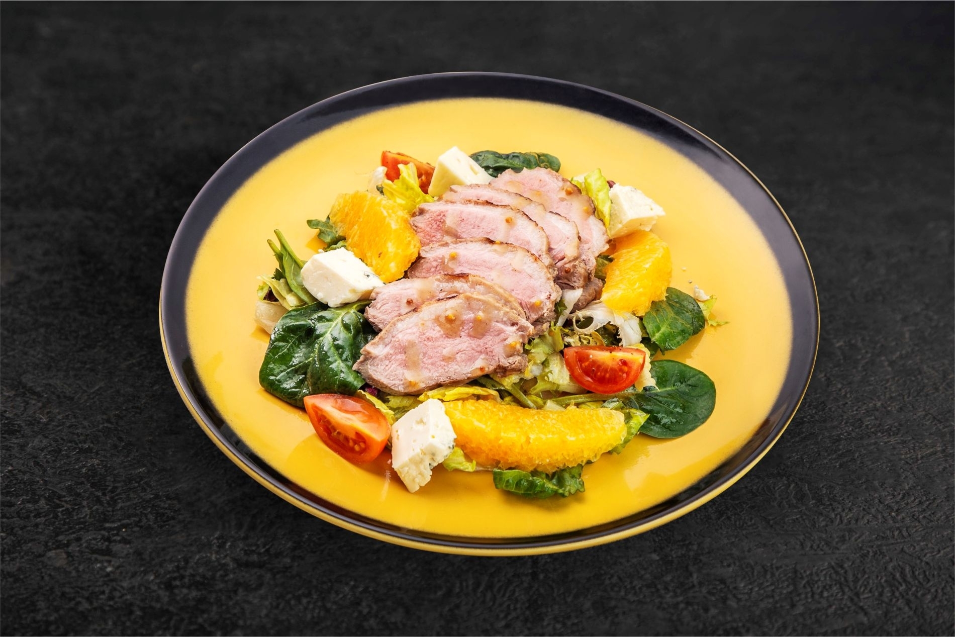 Салат с уткой