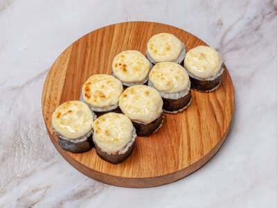 Запеченный маки с крабом