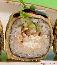 Жареный с угрем