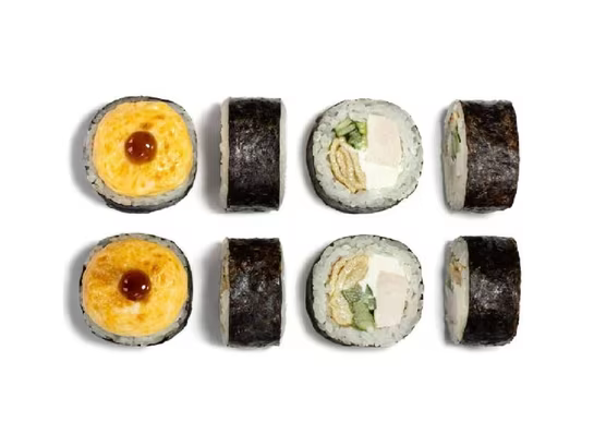 Запечённый ролл Мидори с курицей