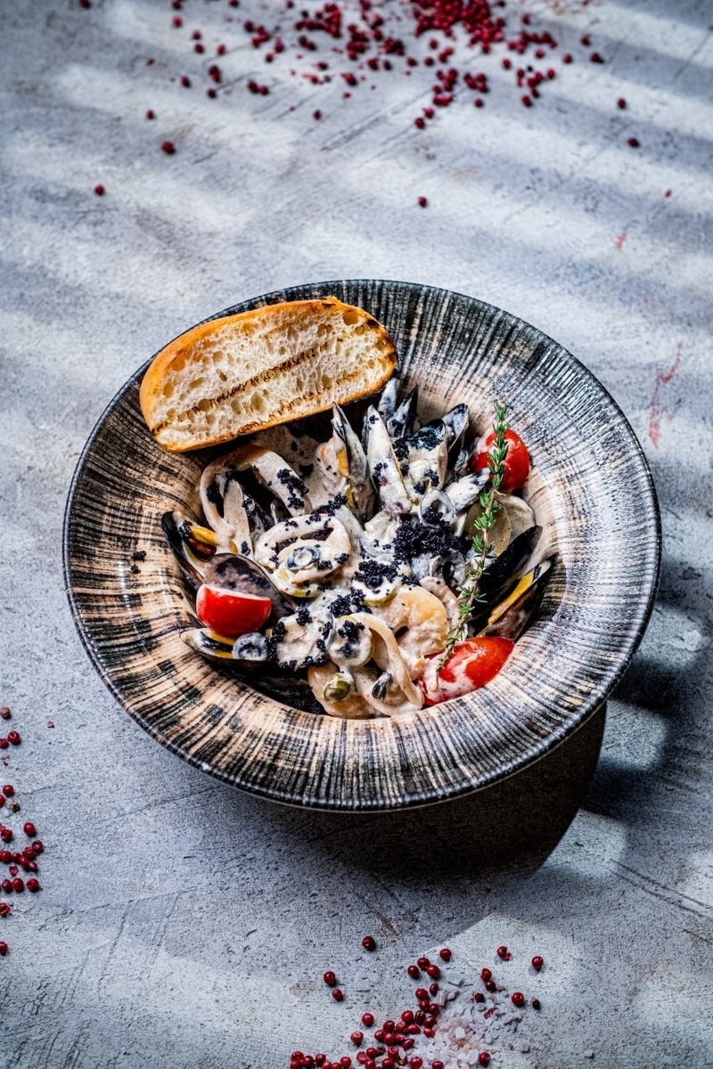 *Рагу из морепродуктов