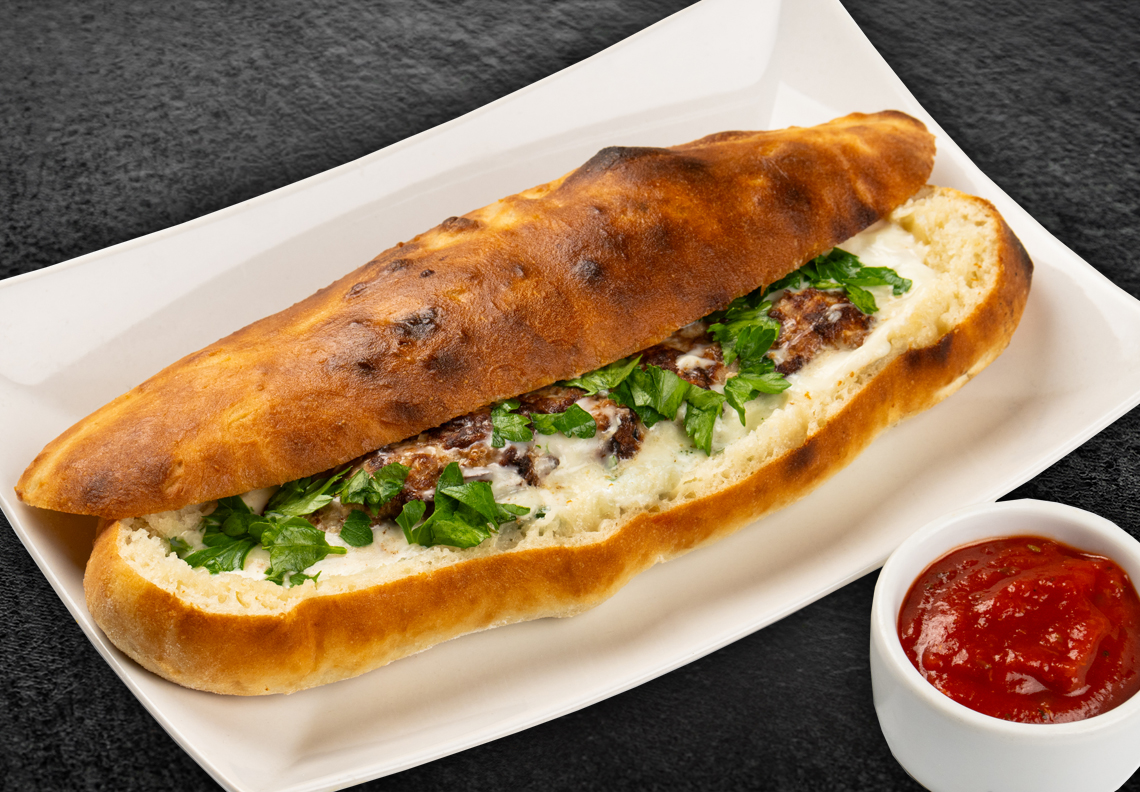 Хачапури с люля кебабом из курицы