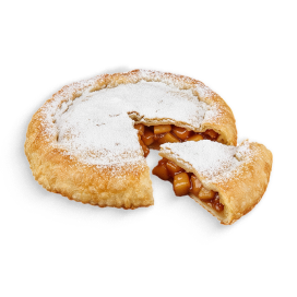 Сладкий укус (Пирог с яблоками в карамели)