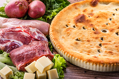 Пирог Три мяса