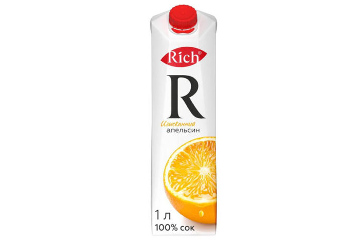 Сок Rich Апельсин, 1л