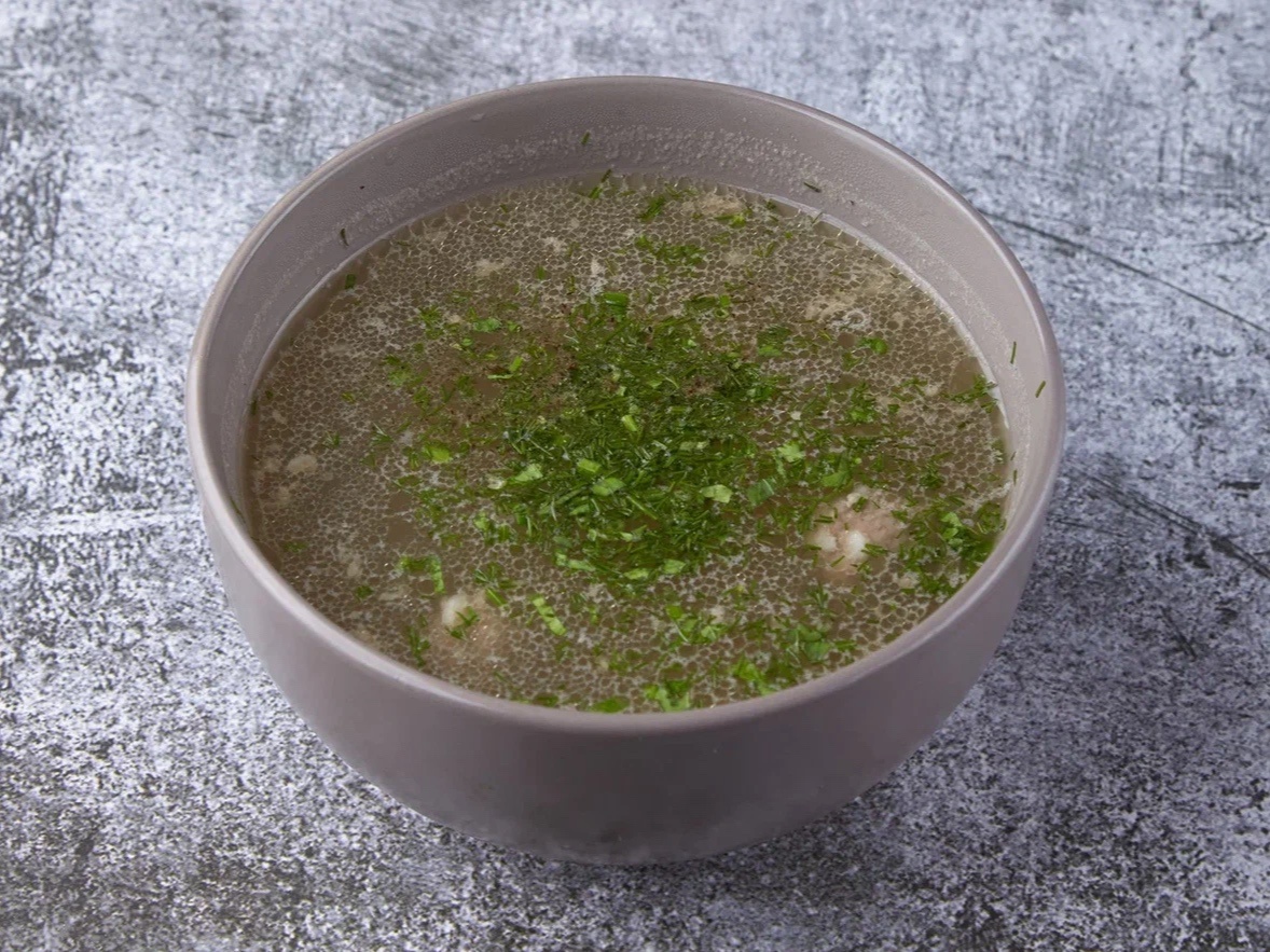 Суп с фрикадельками