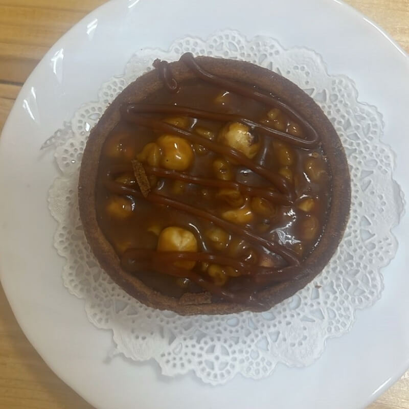 Тарталетка Карамельно-ореховая 1шт.