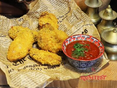 Крылышки куриные острые