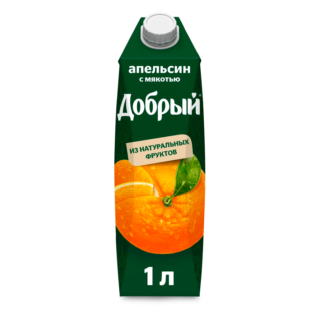 Сок в ассортименты 1л