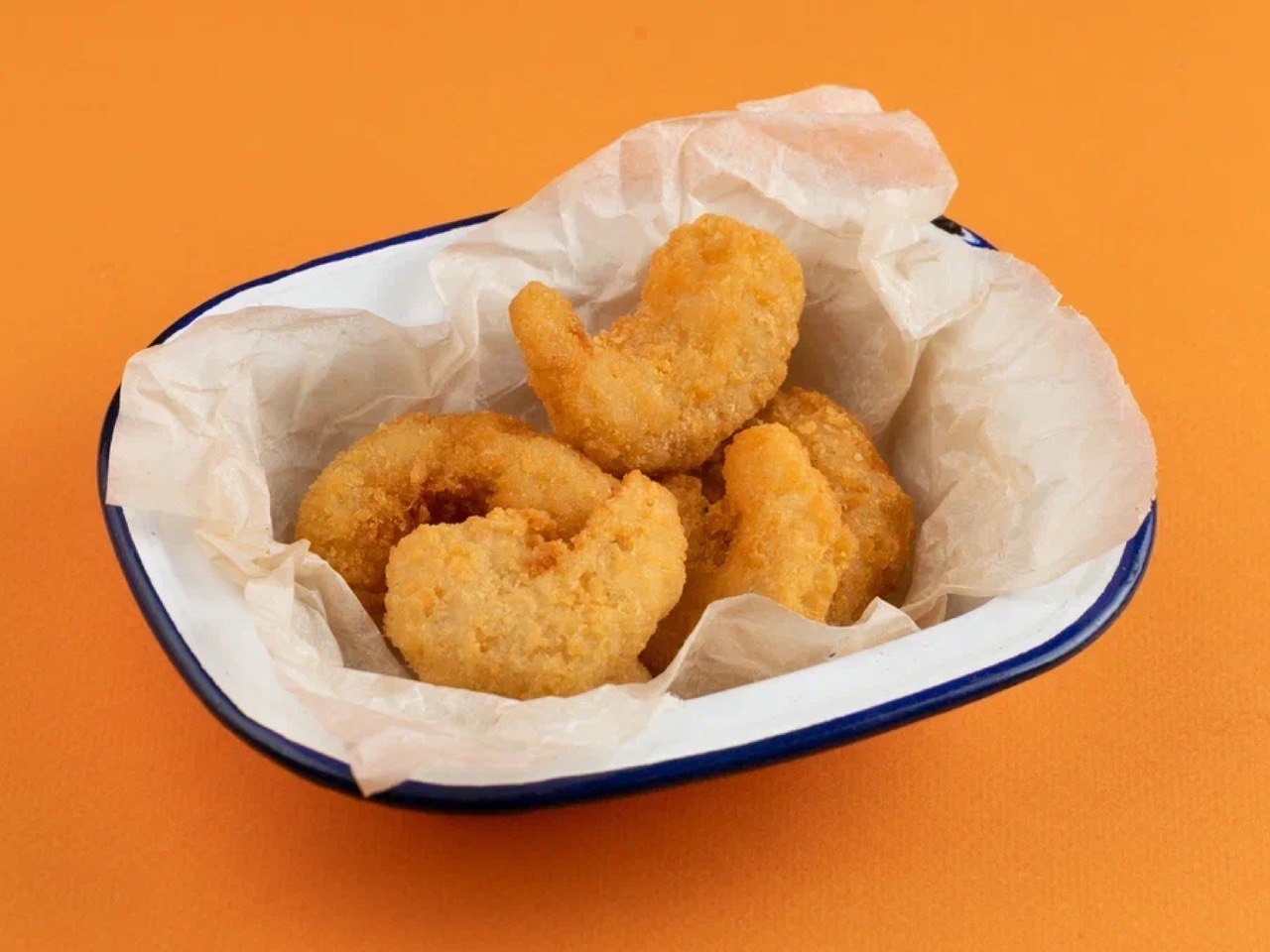 Хрустящие креветки в панировке