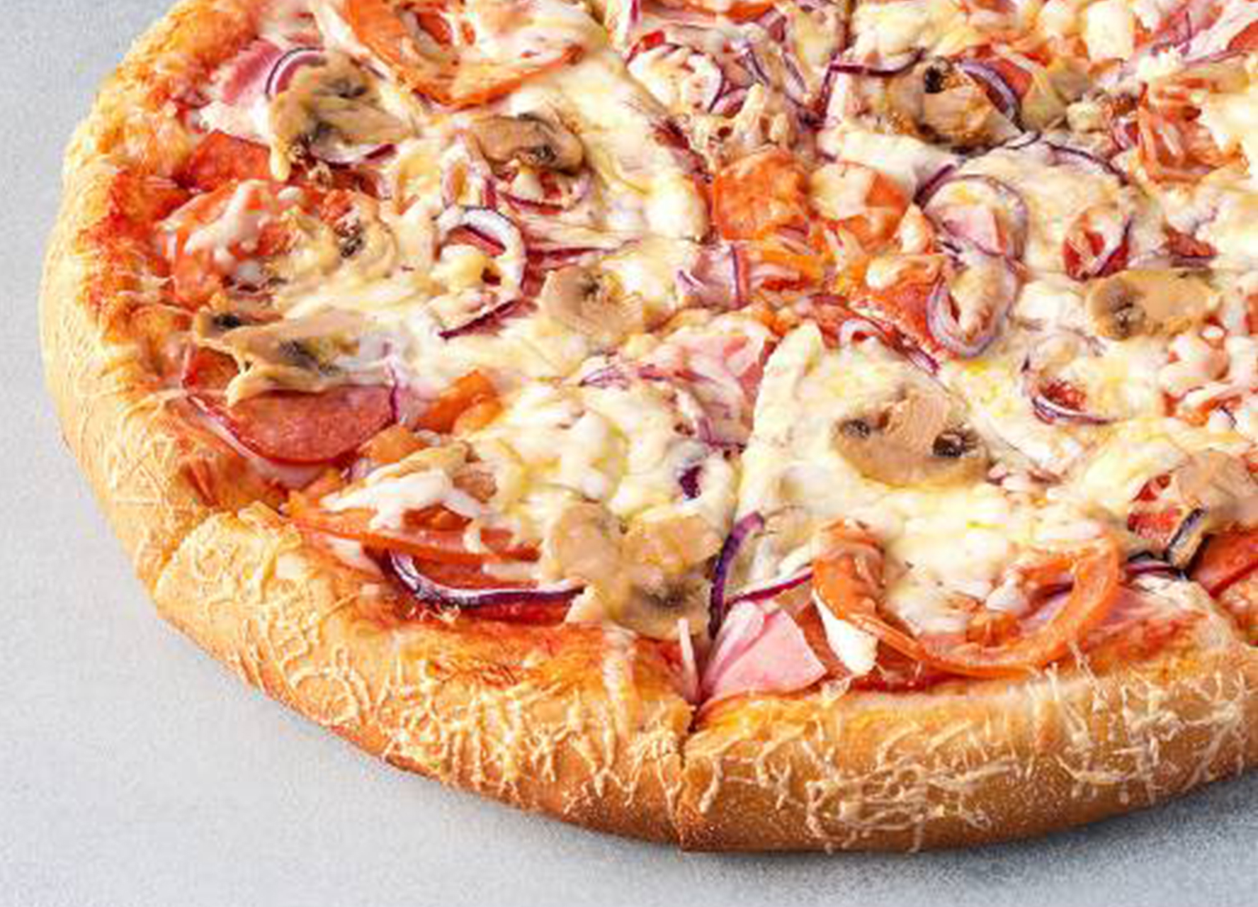 Пицца Петровская 40 см на толстом с сыром