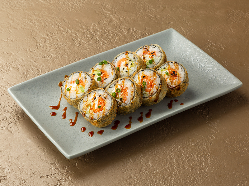 Ролл Филадельфия темпура