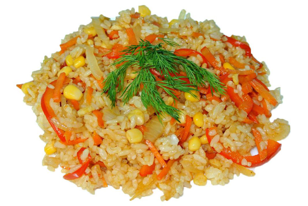 Рис с овощами