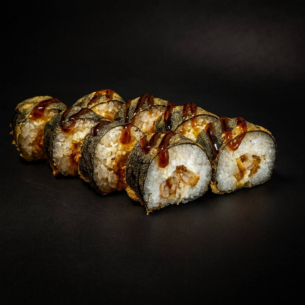 Темпура угорь и краб