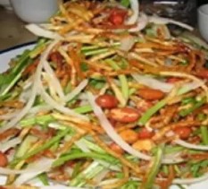 Салат "Картофель пай с арахисом"