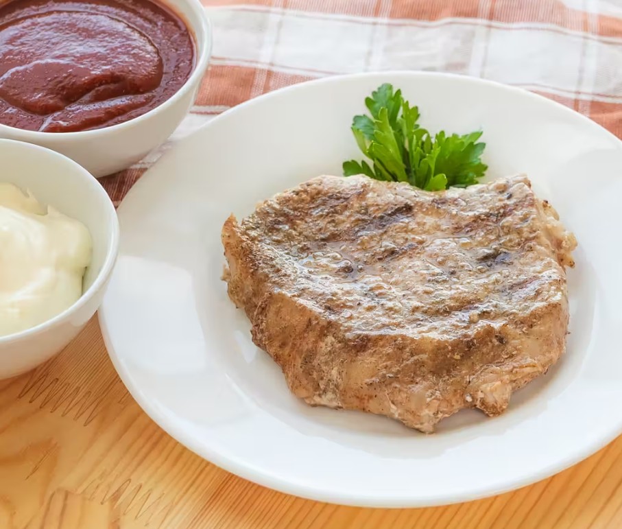 Стейк свинина