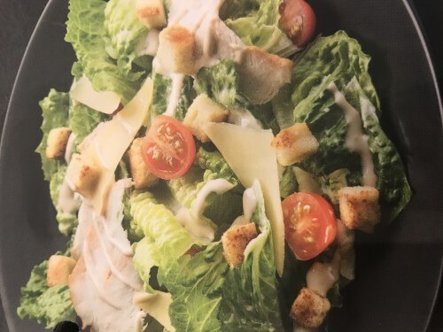 Цезарь с курицей