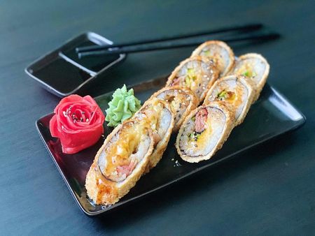 Темпура с беконом