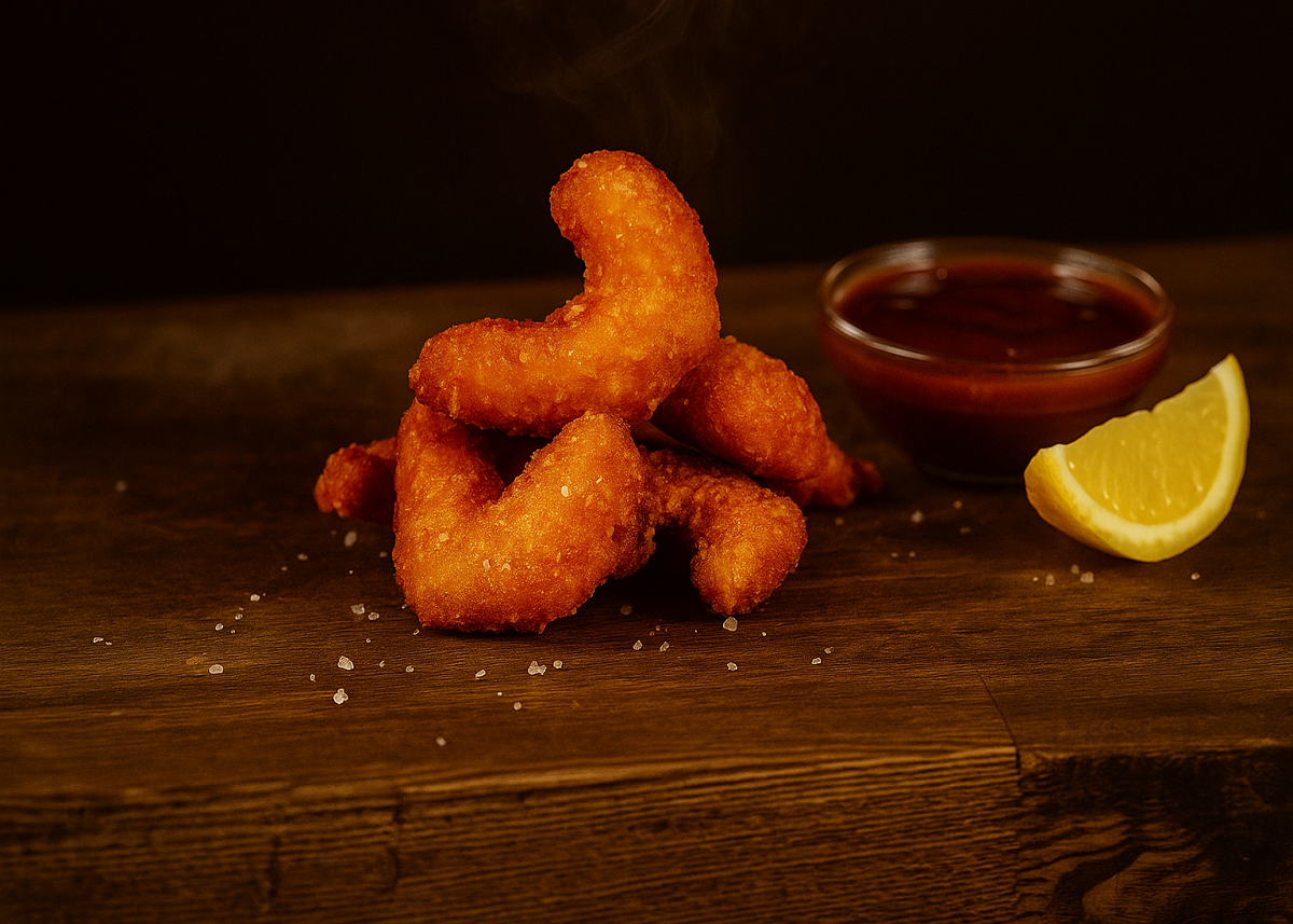 Креветки в темпуре