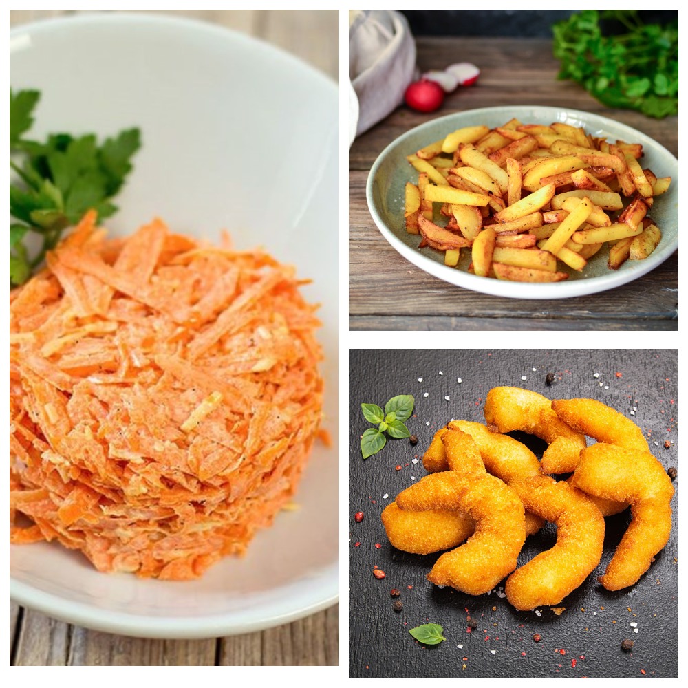 Ланч 2 Картошка, морковь и креветка пани