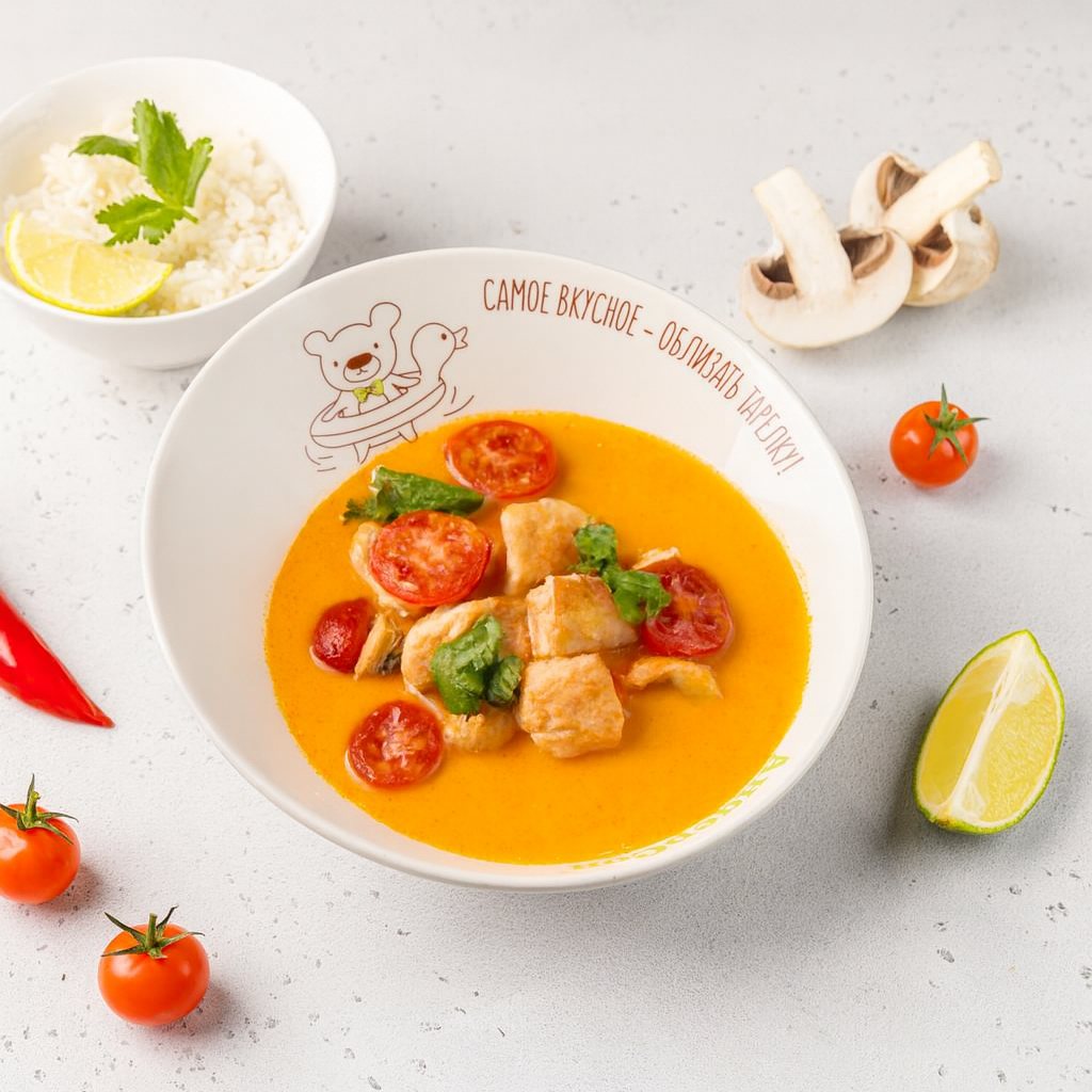 Том Ям с индейкой