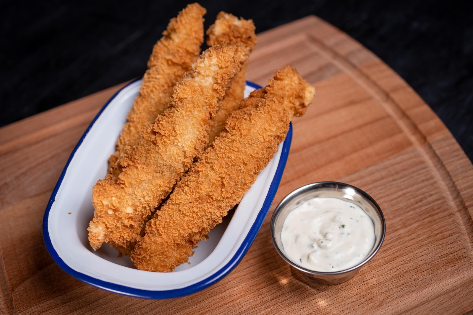 Криспи-цыпленок с соусом Тартар