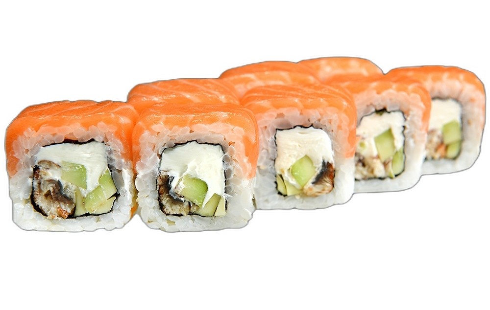 Ролл Филадельфия с угрем