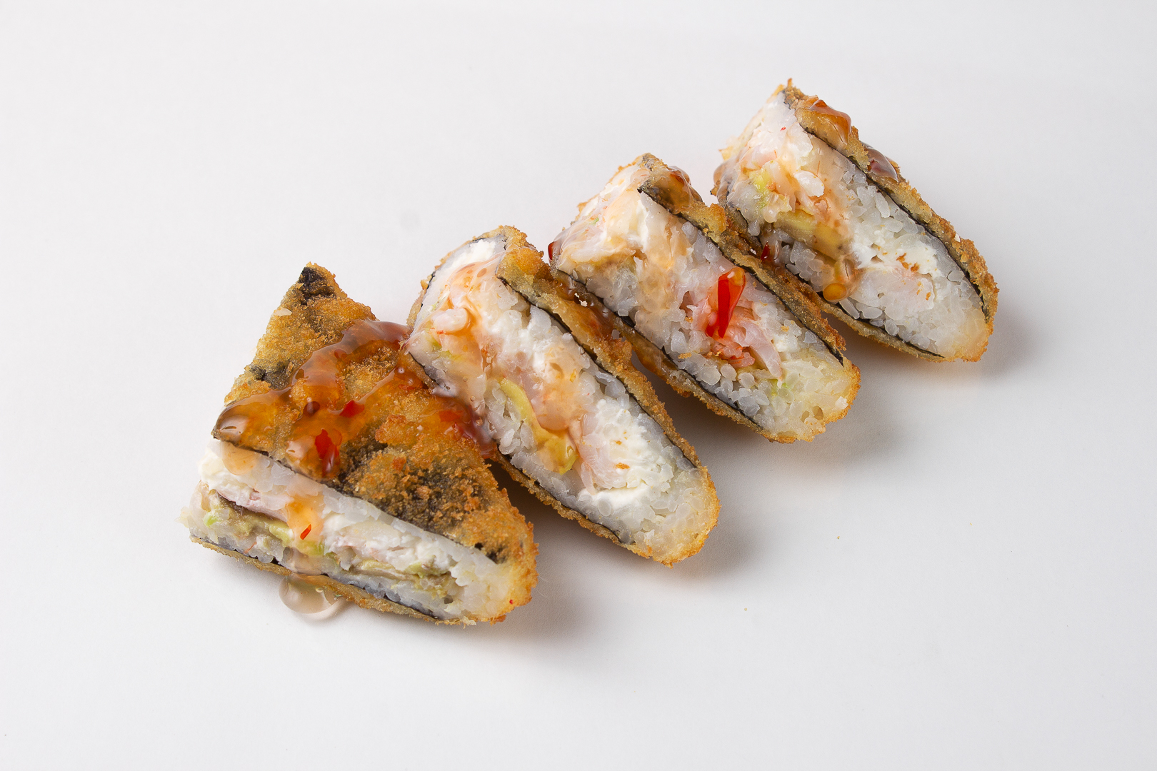 Сэндвич - ролл с креветкой