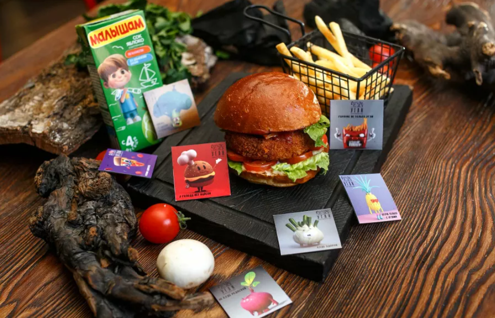 Детский набор Meal чикенбургер