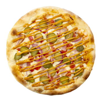 Пицца Бекон Бургер 20 см