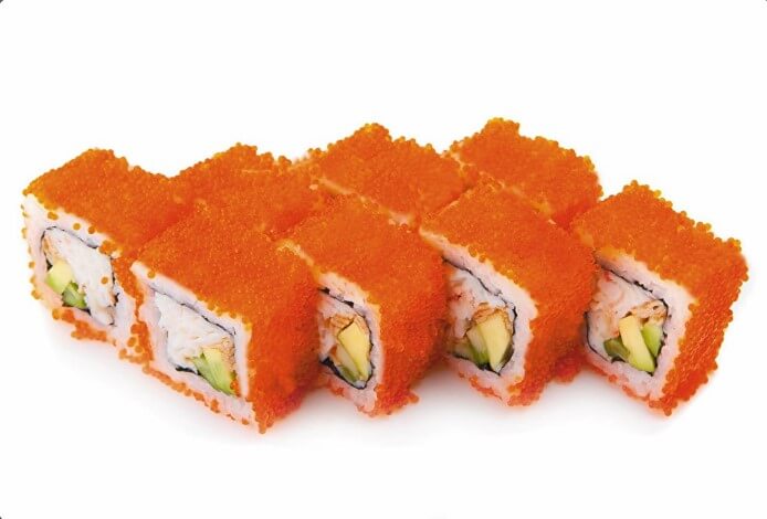Калифорния с курицей копченой