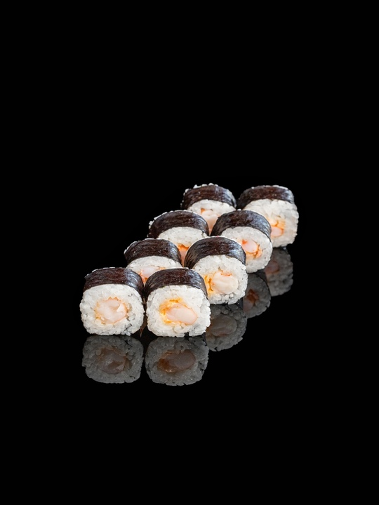 Маки с острой креветкой