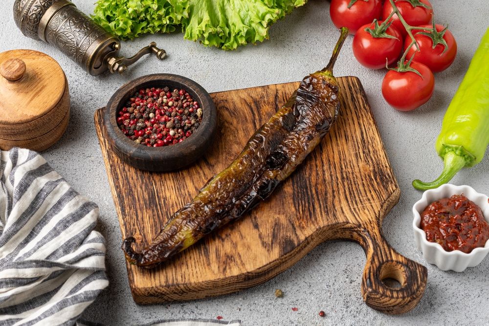 Перец армянский острый на углях