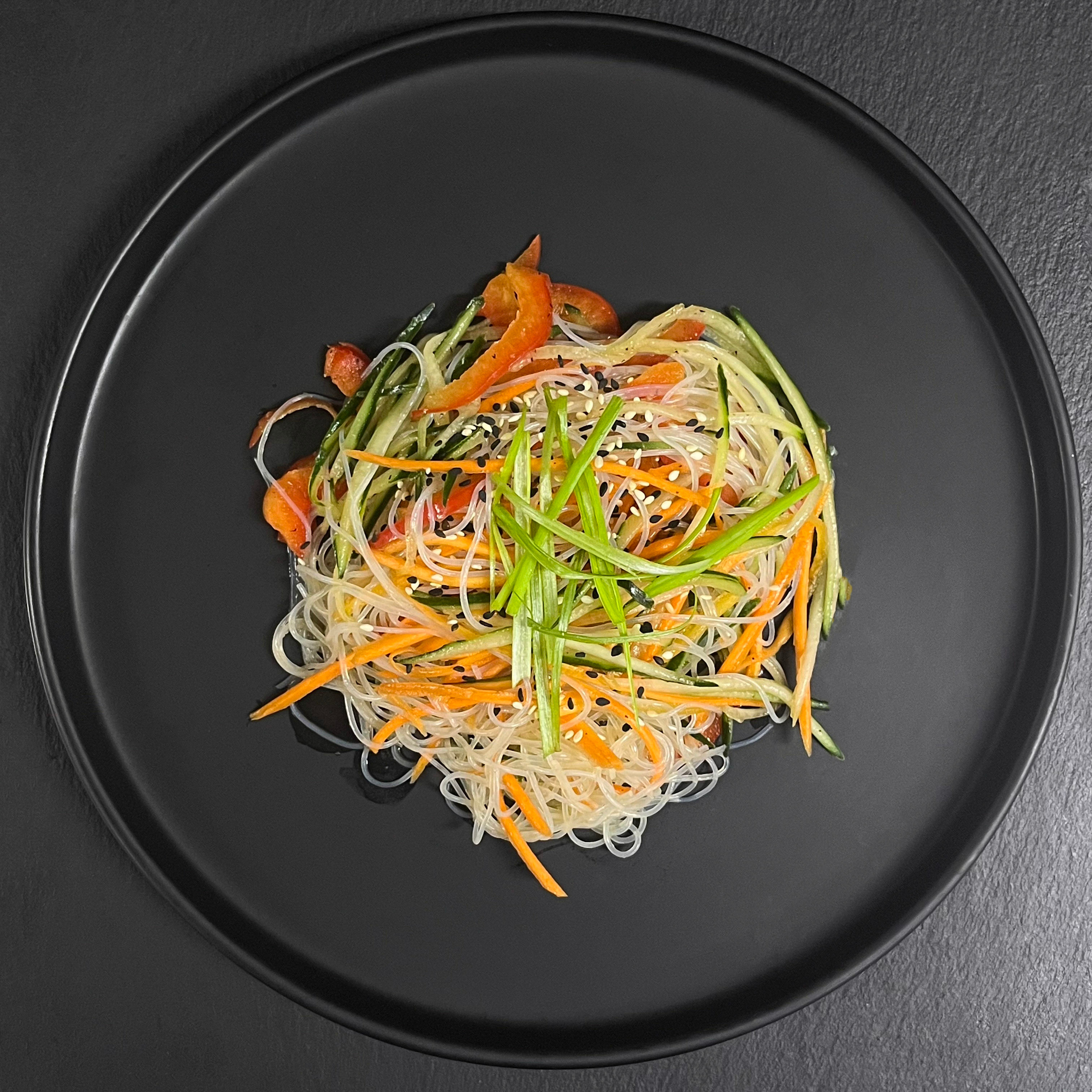 Фунчоза с овощами