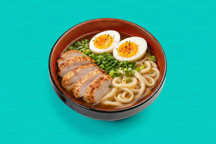 Рамен с курицей