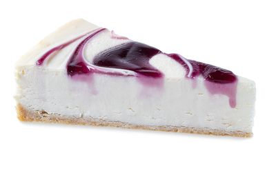 Чизкейк new york с черникой