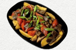 Жареха с говядиной