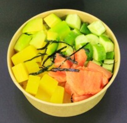 Поке с лососем