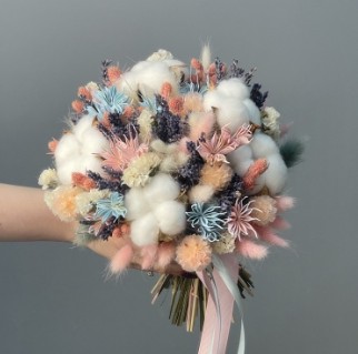 Свадебный букет "Бесконечность"