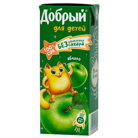 Сок добрый - яблоко 0.20л