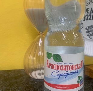 Вода Краснозатонская газированная