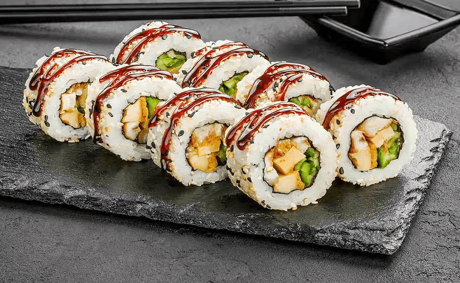 Калифорния с угрем