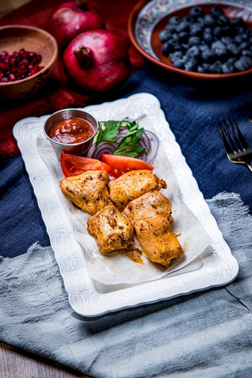 Д Шашлык из куриной грудки