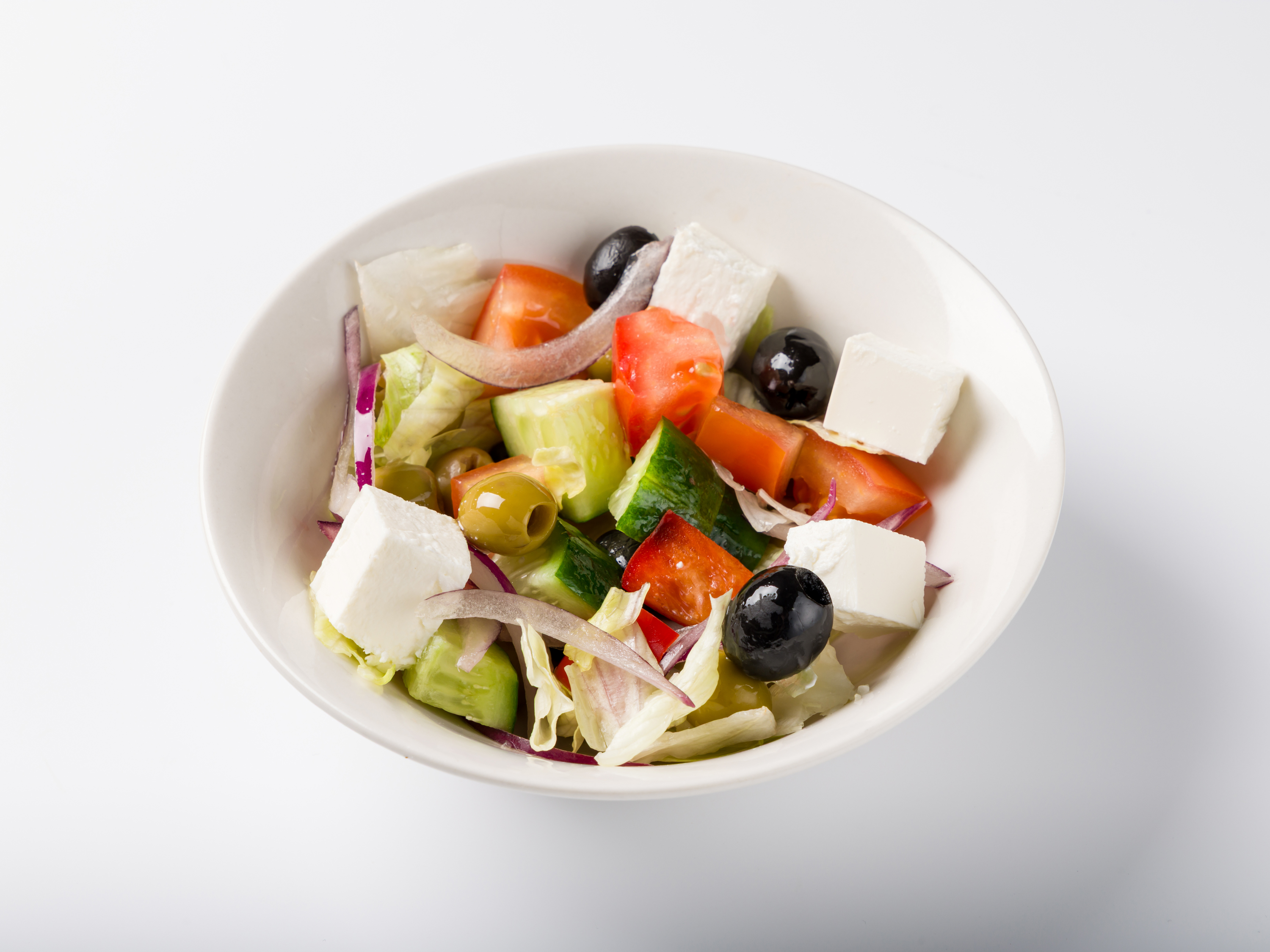 Греческий салат с фетой