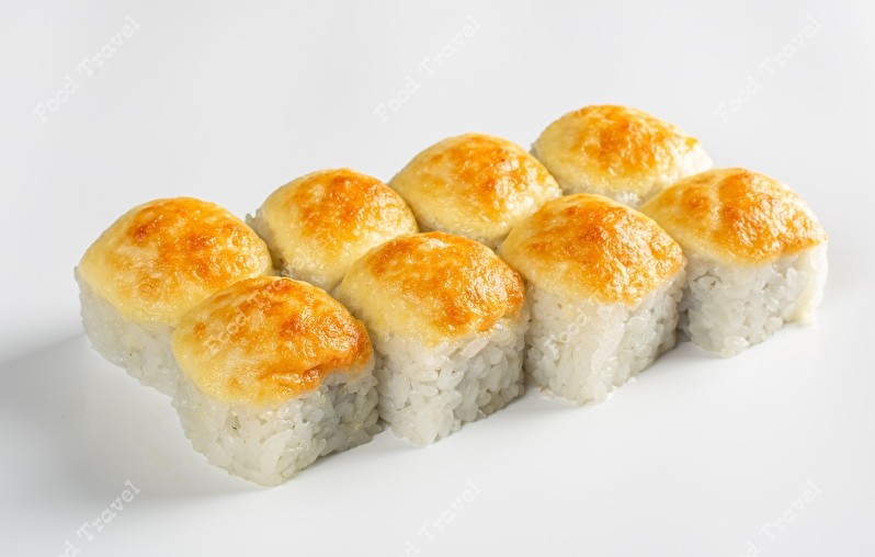 Горячий ролл Сырный с курицей
