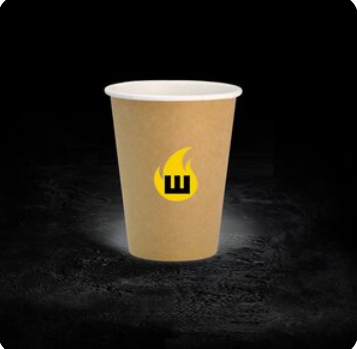 Стаканчик бумажный одноразовый